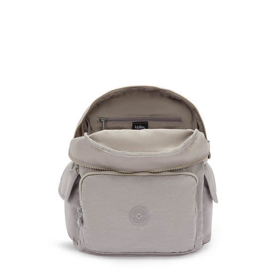 Kipling City Pack Backpacks Grey Gris | AU 1524IL